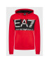 EA7 Emporio Armani Суитшърт 6LPM52 PJFGZ 1451 Червен Regular Fit - Pepit.bg