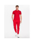 EA7 Emporio Armani Тениска с яка и копчета 3RPF52 PJ02Z 1451 Червен Regular Fit - Pepit.bg