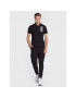 EA7 Emporio Armani Тениска с яка и копчета 6LPF16 PJ03Z 0200 Черен Regular Fit - Pepit.bg