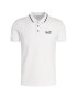 EA7 Emporio Armani Тениска с яка и копчета 8NPF06 PJ04Z 1100 Бял Regular Fit - Pepit.bg