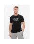 EA7 Emporio Armani Тишърт 3DPT71 PJM9Z 1200 Черен Regular Fit - Pepit.bg