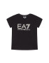 EA7 Emporio Armani Тишърт 3KFT51 FJ2HZ 1200 Черен Regular Fit - Pepit.bg