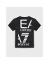 EA7 Emporio Armani Тишърт 6LBT62 BJ02Z 1200 Черен Regular Fit - Pepit.bg