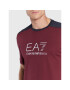 EA7 Emporio Armani Тишърт 6LPT06 PJ02Z 1495 Бордо Regular Fit - Pepit.bg