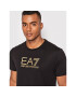 EA7 Emporio Armani Тишърт 6LPT12 PJM9Z 1200 Черен Regular Fit - Pepit.bg