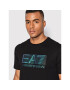 EA7 Emporio Armani Тишърт 6LPT81 PJM9Z 1200 Черен Regular Fit - Pepit.bg