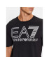 EA7 Emporio Armani Тишърт 6RPT03 PJFFZ 1200 Черен Regular Fit - Pepit.bg