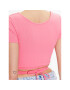 Edited Тишърт EDT4241009 Розов Casual Fit - Pepit.bg