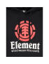 Element Суитшърт Vertical ELYSF00121 Черен Regular Fit - Pepit.bg