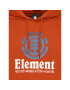 Element Суитшърт Vertical ELYSF00121 Оранжев Regular Fit - Pepit.bg