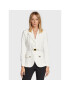 Elisabetta Franchi Сако GI-032-26E2-V600 Бял Regular Fit - Pepit.bg