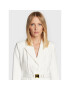 Elisabetta Franchi Сако GI-032-26E2-V600 Бял Regular Fit - Pepit.bg