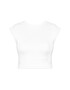 Elisabetta Franchi Блуза TK-27Q-11E2-V340 Бял Slim Fit - Pepit.bg