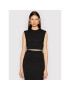 Elisabetta Franchi Блуза TK-27Q-11E2-V340 Черен Slim Fit - Pepit.bg