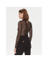 Elisabetta Franchi Боди BO-004-41E2 Черен Regular Fit - Pepit.bg