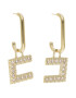 Elisabetta Franchi Обици OR-4MC-22E2-V150 Златист - Pepit.bg