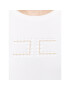 Elisabetta Franchi Суитшърт MD-001-31E2-V280 Бял Regular Fit - Pepit.bg
