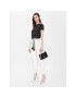 Elisabetta Franchi Текстилни панталони PA-059-31E2-V290 Екрю Bootcut Fit - Pepit.bg