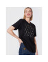 Elisabetta Franchi Тишърт MA-018-26E2-V190 Черен Regular Fit - Pepit.bg