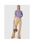 Elisabetta Franchi Тишърт MA-018-26E2-V190 Виолетов Regular Fit - Pepit.bg