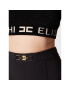 Elisabetta Franchi топ TK-51S-26E2-V200 Черен Slim Fit - Pepit.bg