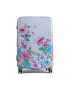 ELLE Голям текстилен куфар Flower Print EL38HA.71.01 Сив - Pepit.bg