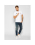 Ellesse Тениска с яка и копчета Montura SHS04475 Бял Regular Fit - Pepit.bg