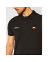 Ellesse Тениска с яка и копчета Montura SHS04475 Черен Regular Fit - Pepit.bg