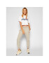 Ellesse Тишърт Alberta SGS04484 Бял Cropped Fit - Pepit.bg