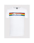 Ellesse Тишърт Dreilo SHM13822 Бял Regular Fit - Pepit.bg