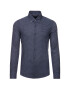 Emanuel Berg Риза H-Basel PEB46588 Тъмносин Modern Fit - Pepit.bg
