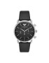 Emporio Armani Часовник Aviator AR11143 Черен - Pepit.bg