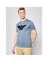 Emporio Armani Тишърт 3H1T66 1J30Z 0758 Син Regular Fit - Pepit.bg