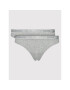 Emporio Armani Underwear Комплект 2 чифта бикини бразилиана 163337 1A227 00948 Сив - Pepit.bg