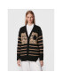 Ermanno Firenze Кардиган N019EH8 Черен Regular Fit - Pepit.bg