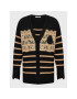 Ermanno Firenze Кардиган N019EH8 Черен Regular Fit - Pepit.bg