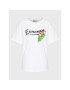 Ermanno Firenze Тишърт D42EL036EK8 Бял Regular Fit - Pepit.bg