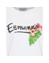 Ermanno Firenze Тишърт D42EL036EK8 Бял Regular Fit - Pepit.bg