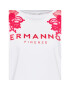 Ermanno Firenze Тишърт D42EL068EE7 Бял Regular Fit - Pepit.bg