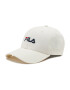 Fila Шапка с козирка Brasov 6 Panel Cap With Linear Logo Strap Back FCU0019 Бял - Pepit.bg