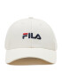 Fila Шапка с козирка Brasov 6 Panel Cap With Linear Logo Strap Back FCU0019 Бял - Pepit.bg