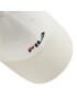 Fila Шапка с козирка Brasov 6 Panel Cap With Linear Logo Strap Back FCU0019 Бял - Pepit.bg