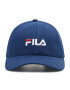 Fila Шапка с козирка Brasov 6 Panel Cap With Linear Logo Strap Back FCU0019 Тъмносин - Pepit.bg