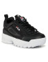 Fila Сникърси Disruptor A Kids 1011082.15C Черен - Pepit.bg