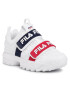 Fila Сникърси Disruptor Straps Wmn 1010859.1FG Бял - Pepit.bg