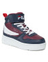 Fila Сникърси Fxventuno Velcro Kids FFK0158.33064 Бордо - Pepit.bg