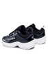 Fila Сникърси Strada F Low Jr 1010933.14D Черен - Pepit.bg