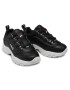Fila Сникърси Strada Low Kids 1010781.25Y Черен - Pepit.bg