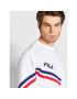 Fila Суитшърт FAM0088 Бял Regular Fit - Pepit.bg