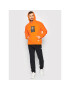 Fila Суитшърт Telc FAM0023 Оранжев Regular Fit - Pepit.bg